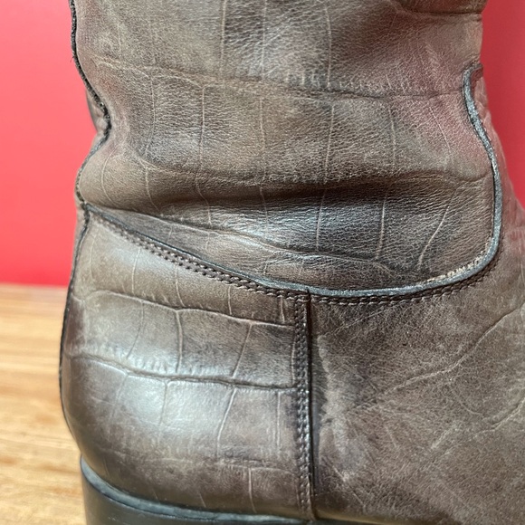 Tall boots right under the knee Santoni - Picture 13 of 13